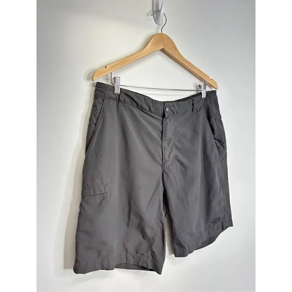 The North Face Hiking‎ Shorts Mens Size 36 Gray Drawstring